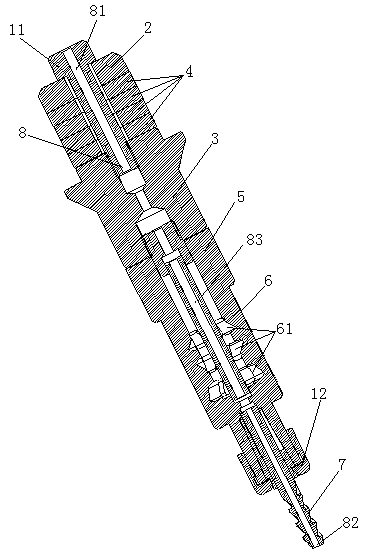 A longitudinal-torsional compound vibration processing system applied to processing hard and brittle materials