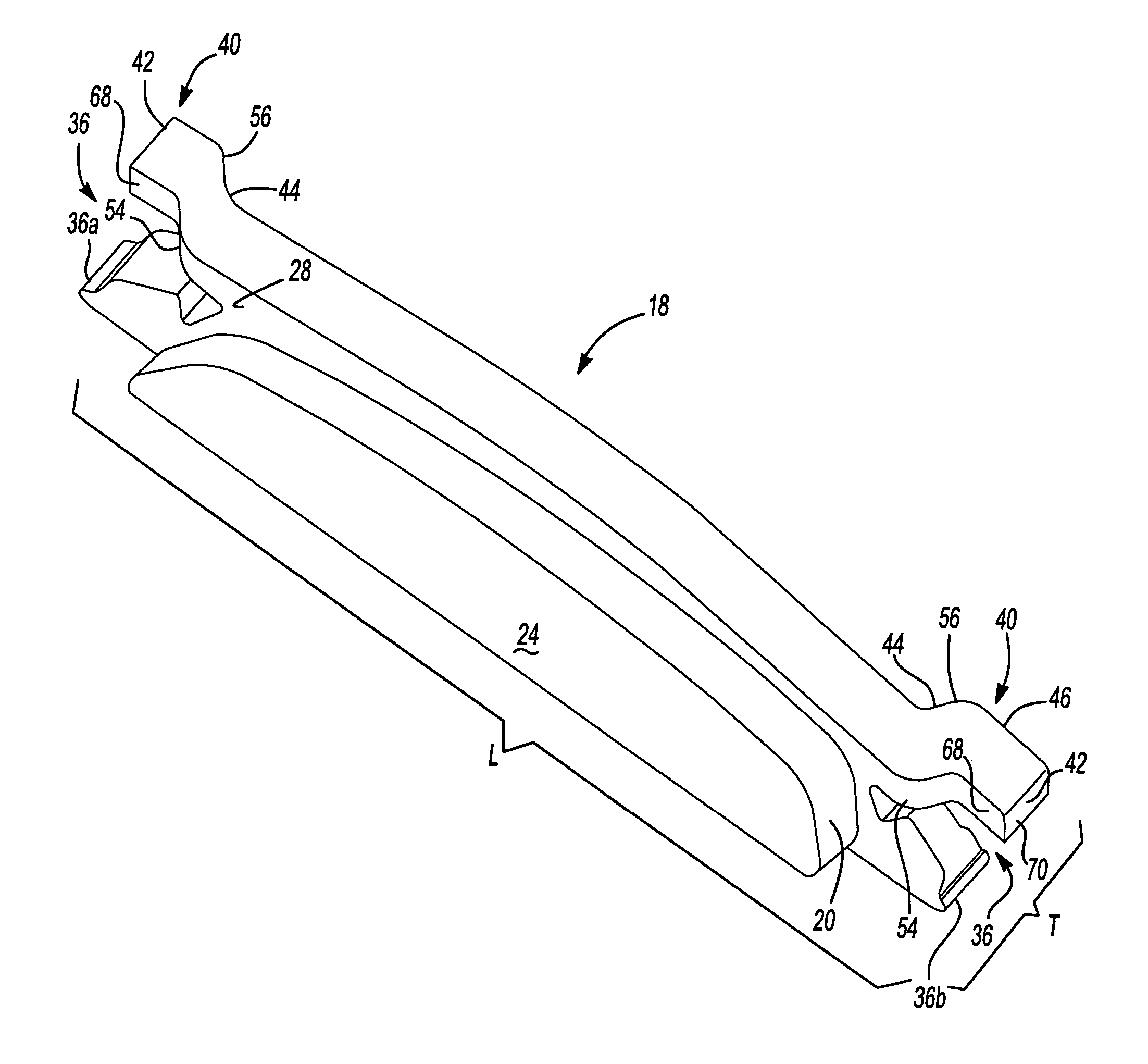 Pad retaining clips