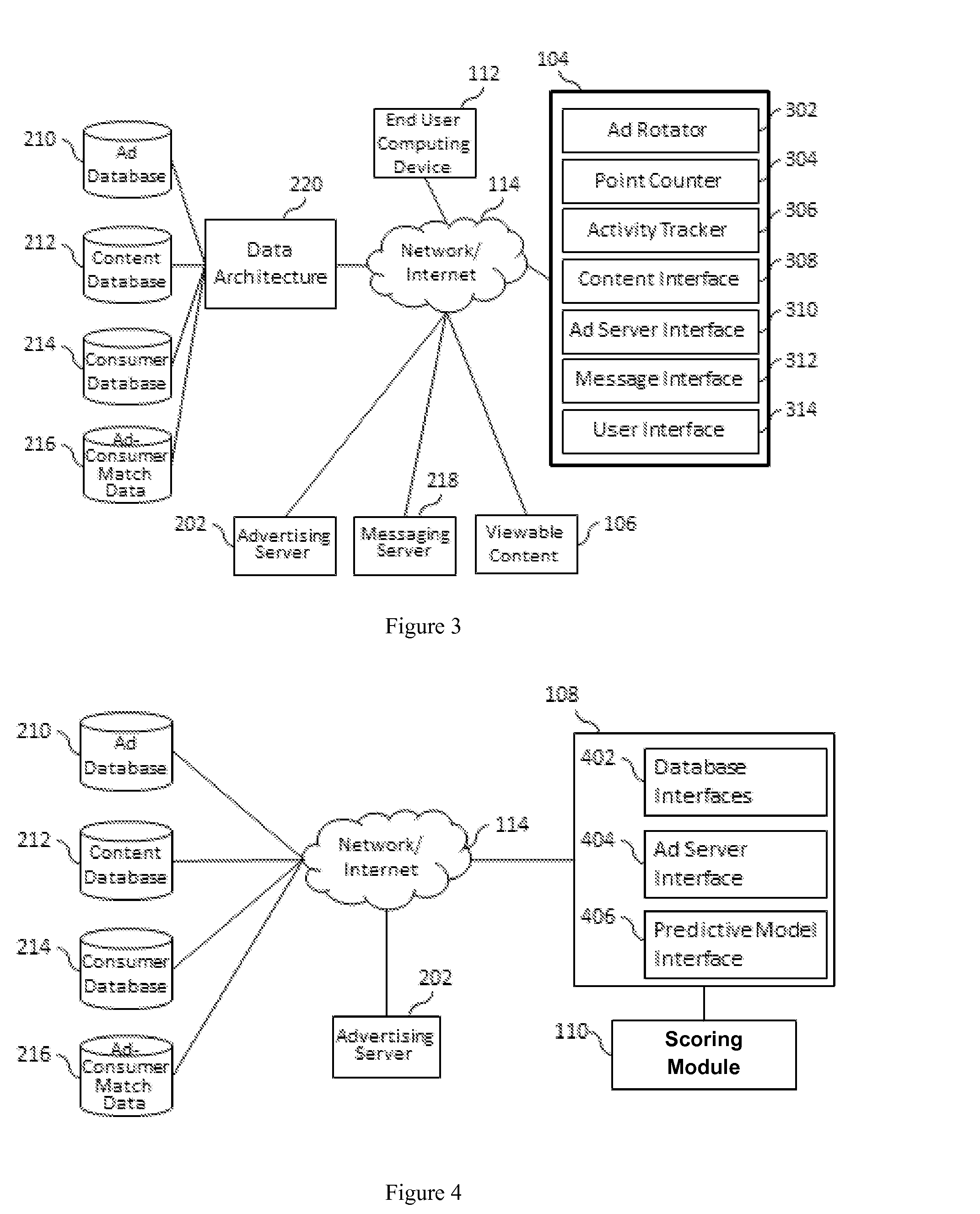 Methods and apparatus for a predictive advertising engine