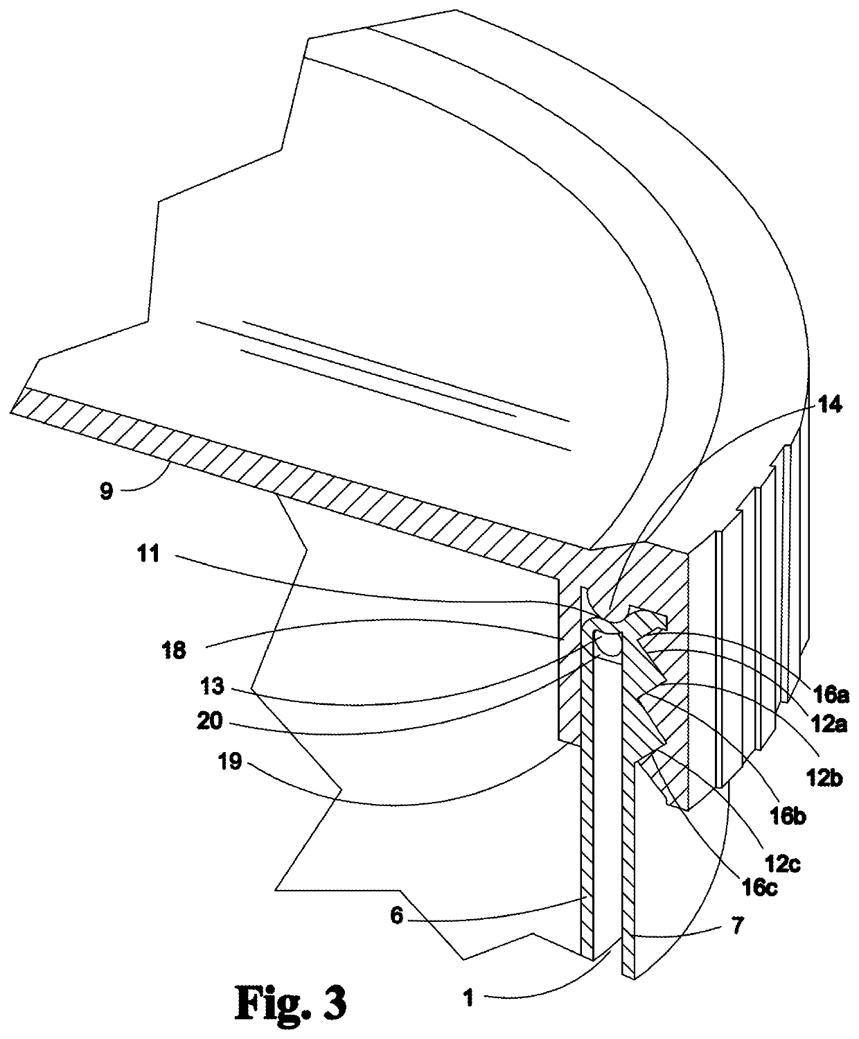 System and method for visual verification of secure closure of collection bottle through chemiluminescence