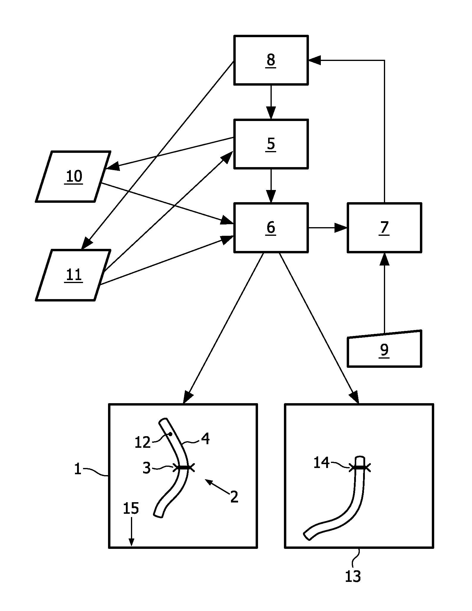 Re-centering a view of a scene of a three-dimensional image of anatomy of interest and an alignment object based on a new location of the alignment object in the three-dimensional image