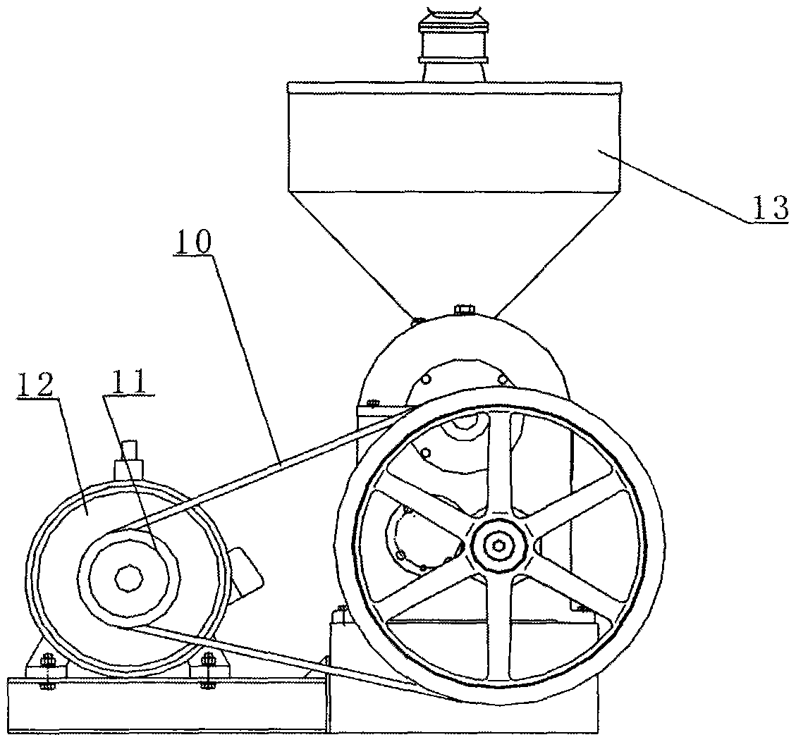 Pressing ring type double-screw spiral oil press