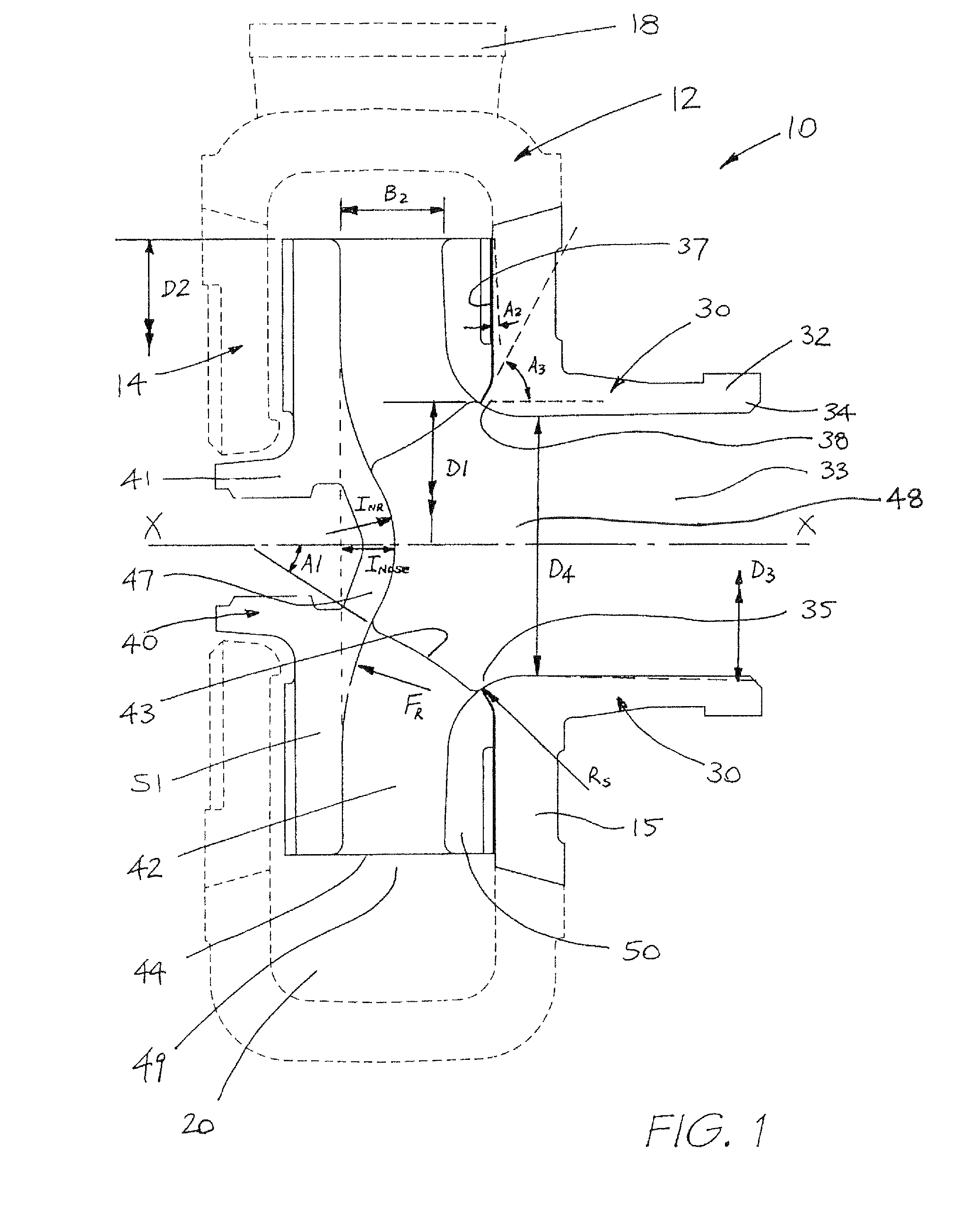 Centrifugal pump impellers