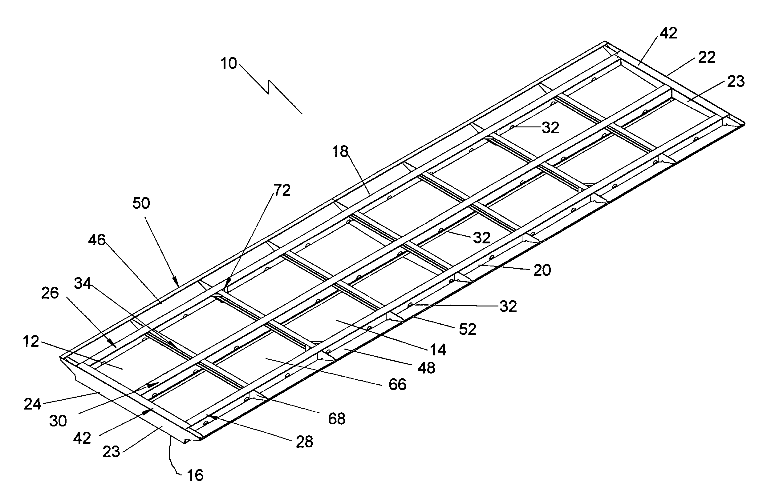 Portable fluid containment pad