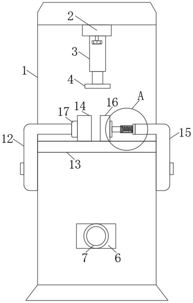 Fishhook root flattening device facilitating fixing