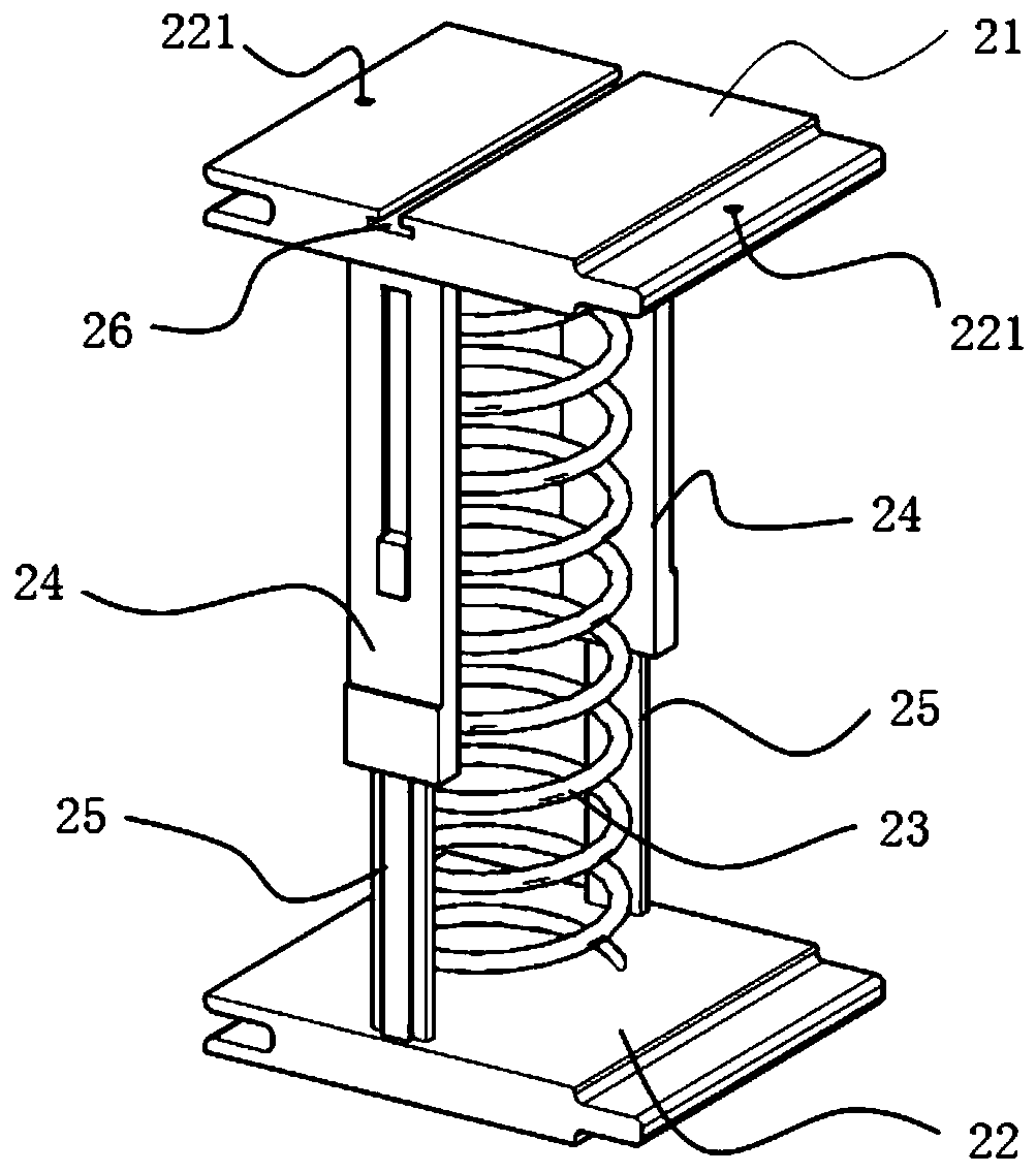 Auxiliary loading device for simulating stress diffusion effects of pavement layer and application method