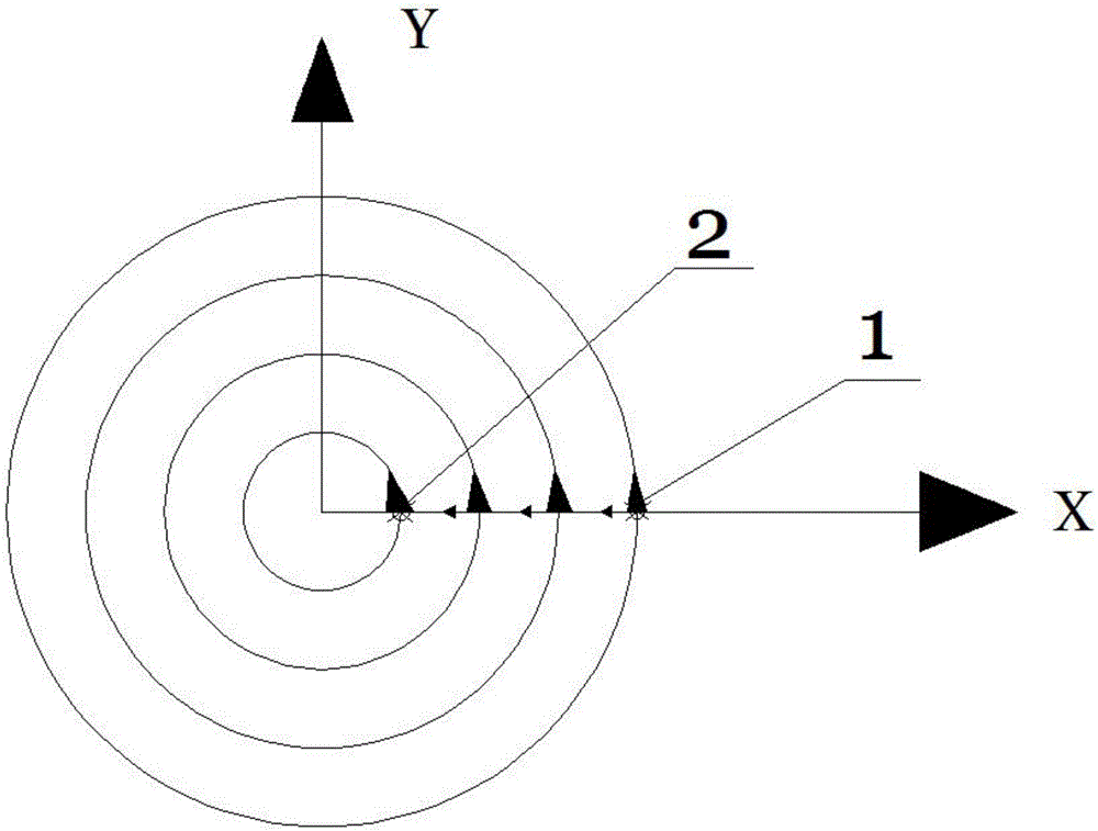 Machining method for etching front surface of silica glass through laser with assistance of chemical salt film