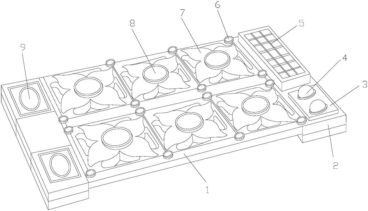 Water environment ecological restoration purifying device based on solar energy and LED light sources