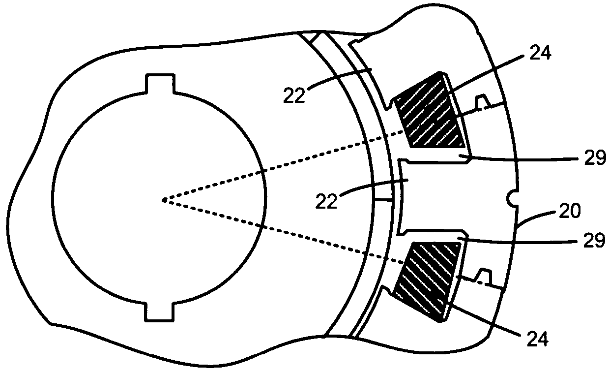 Reduced coil segmented stator