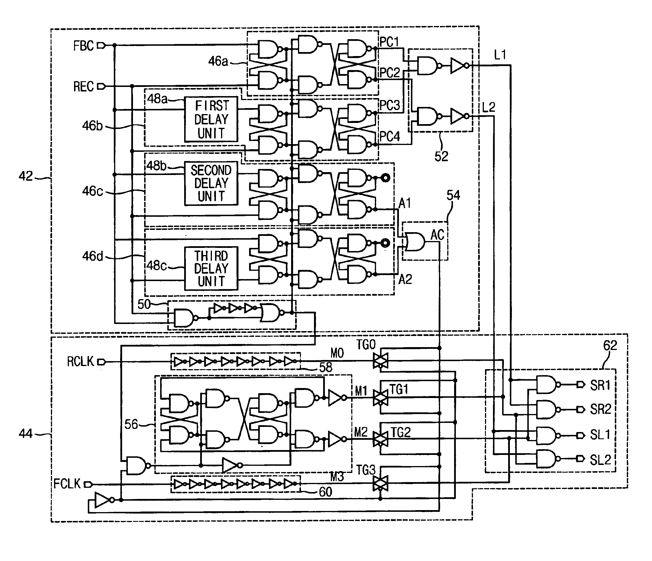 Delay locked loop having phase comparator