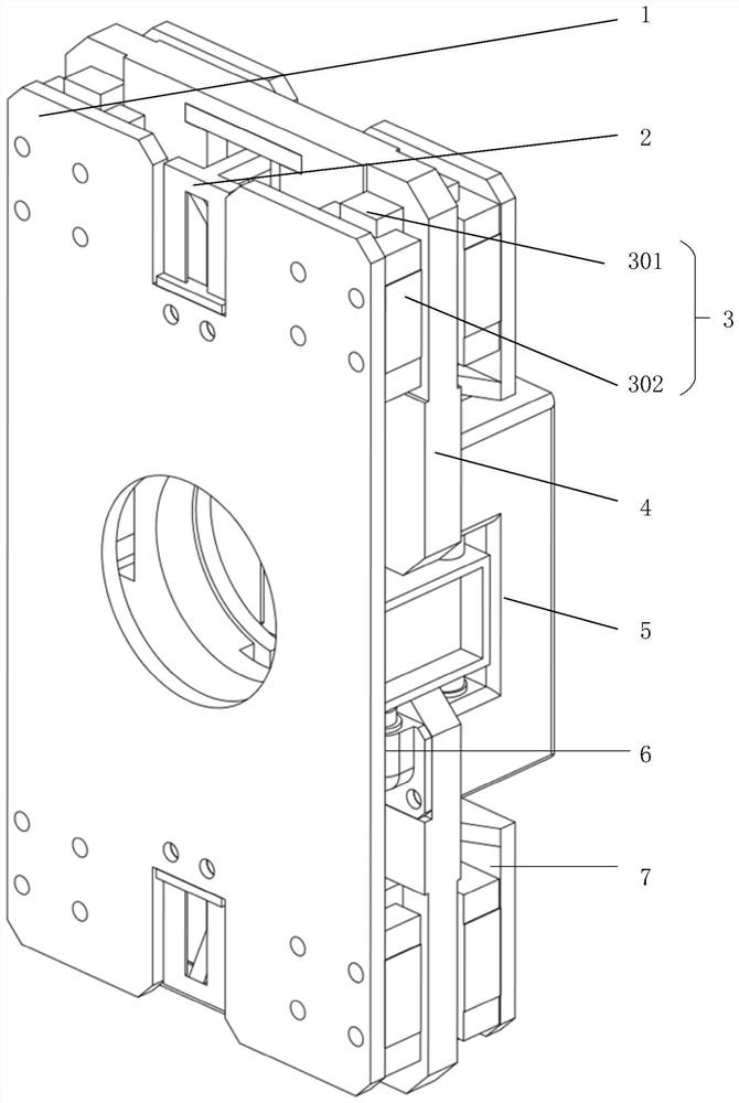 Full-compliant impact-overload-resistant dynamic mass compensation micro-positioning device