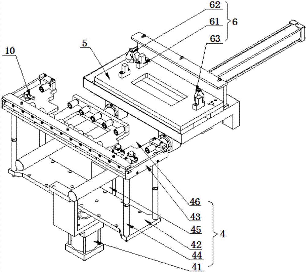 A pass-through electrolytic deburring machine