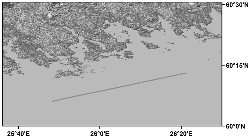 GNSS-R sea surface height measurement precision and along-track spatial resolution reconstruction method and system