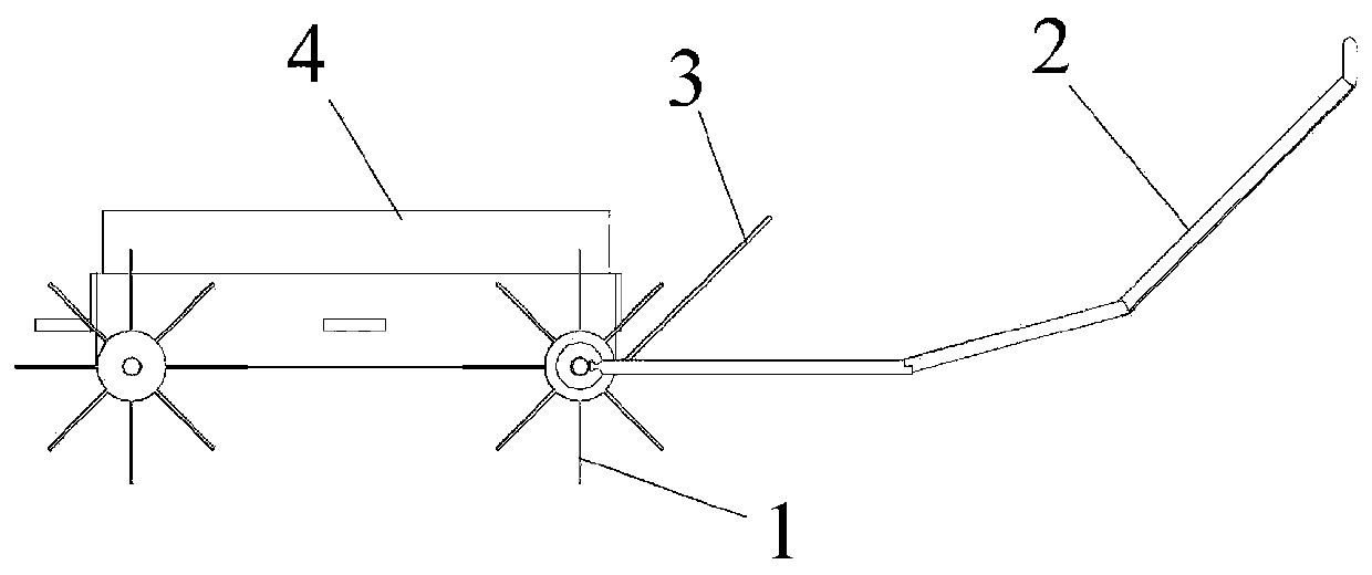 Offshore soil texture seabed jetting disturbance device