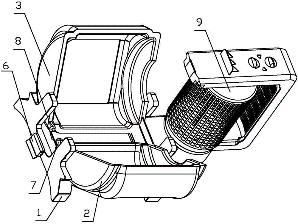 Totally-open air fryer