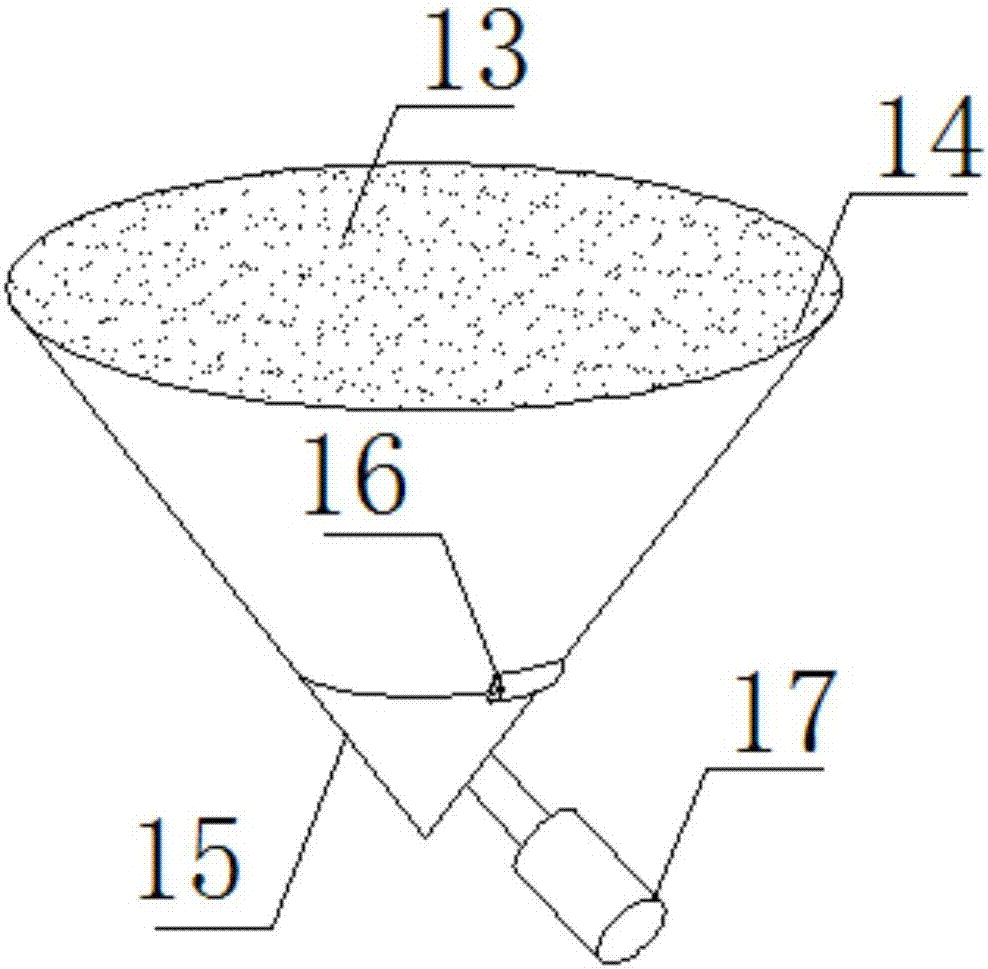 Cleaning device for marine organism food processing