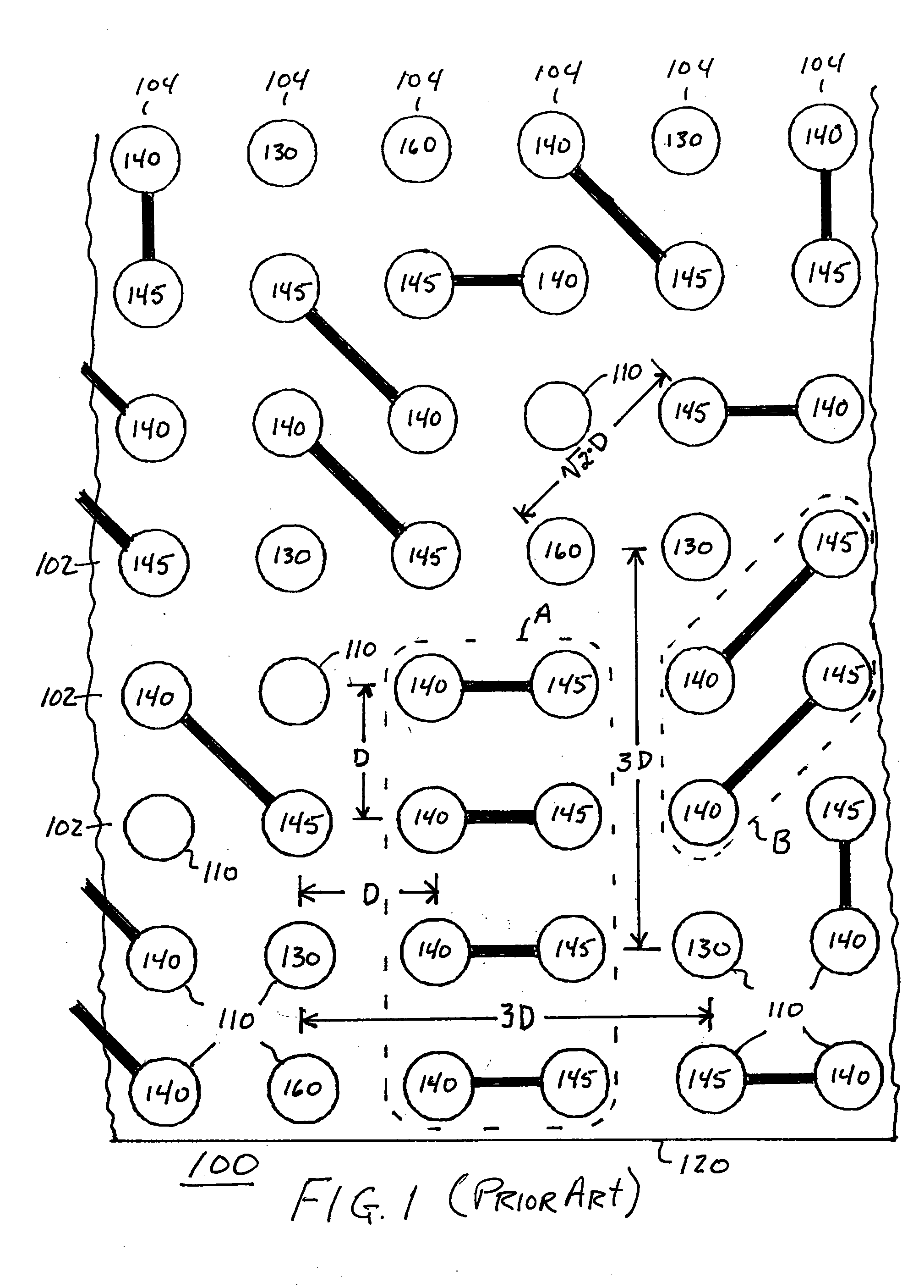 Interconnect pattern for high performance interfaces