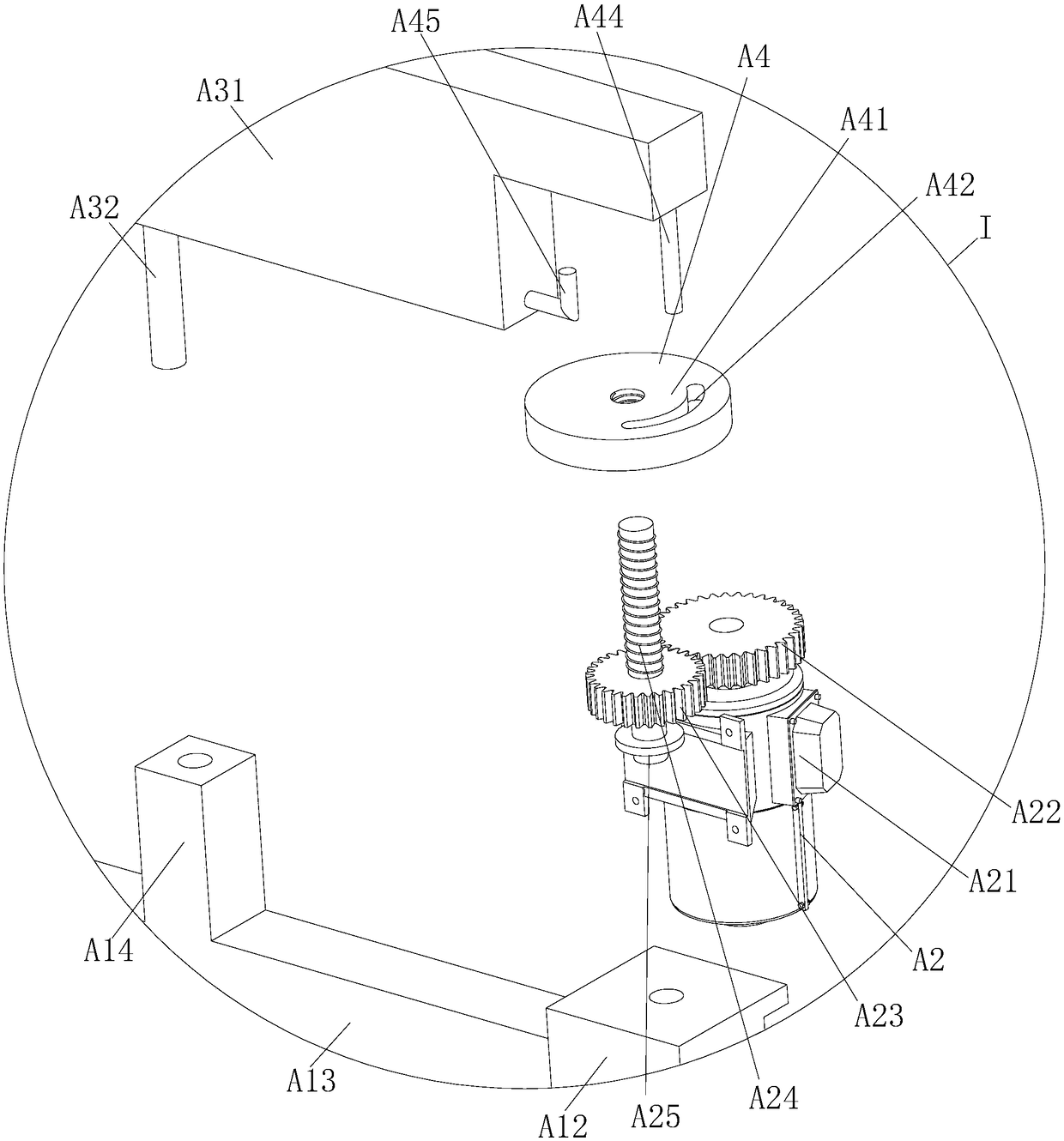 Water tank hoisting device and method