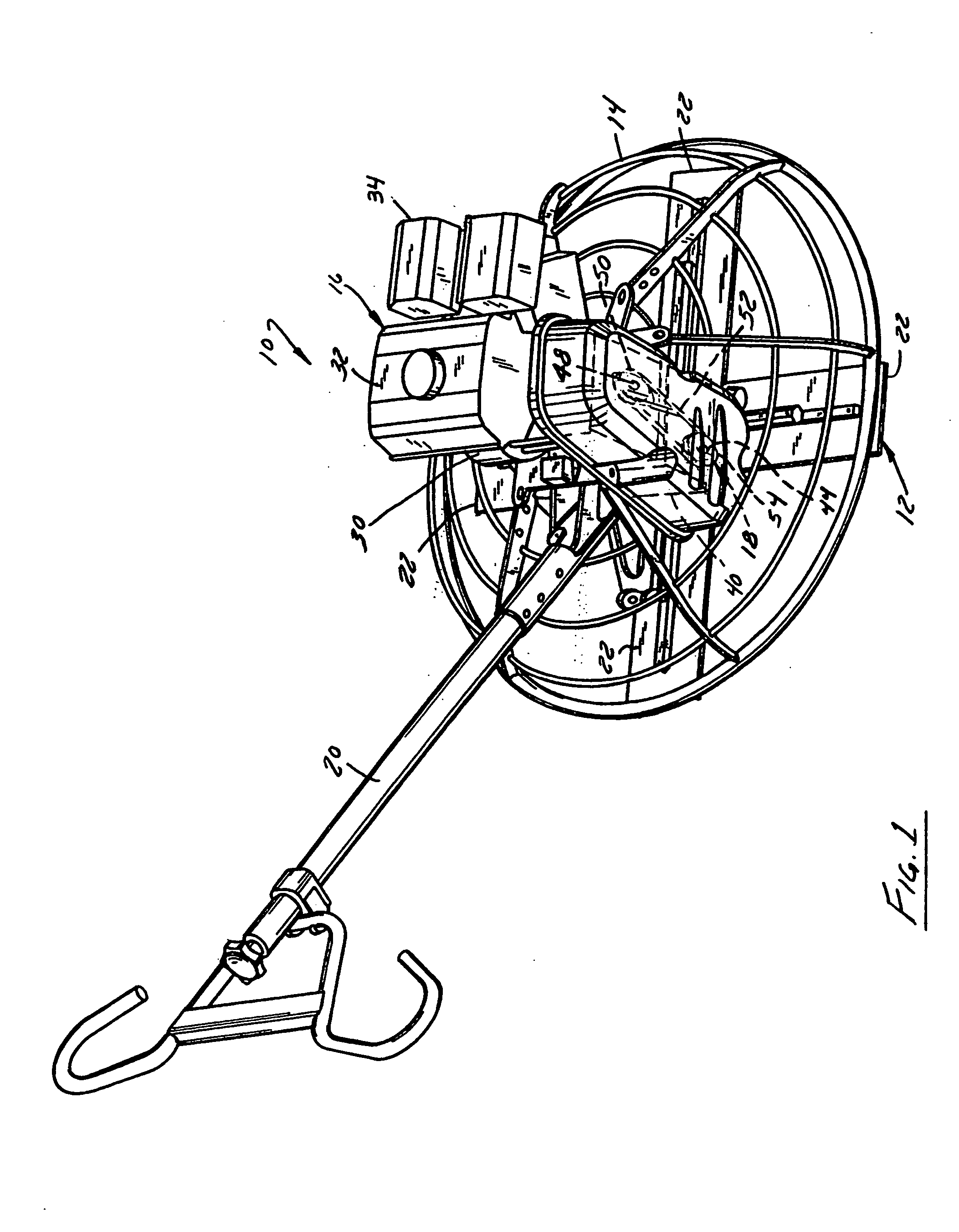 Trowel gearbox brake