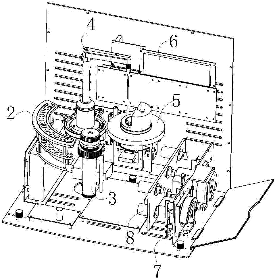 Device for testing blood rheology