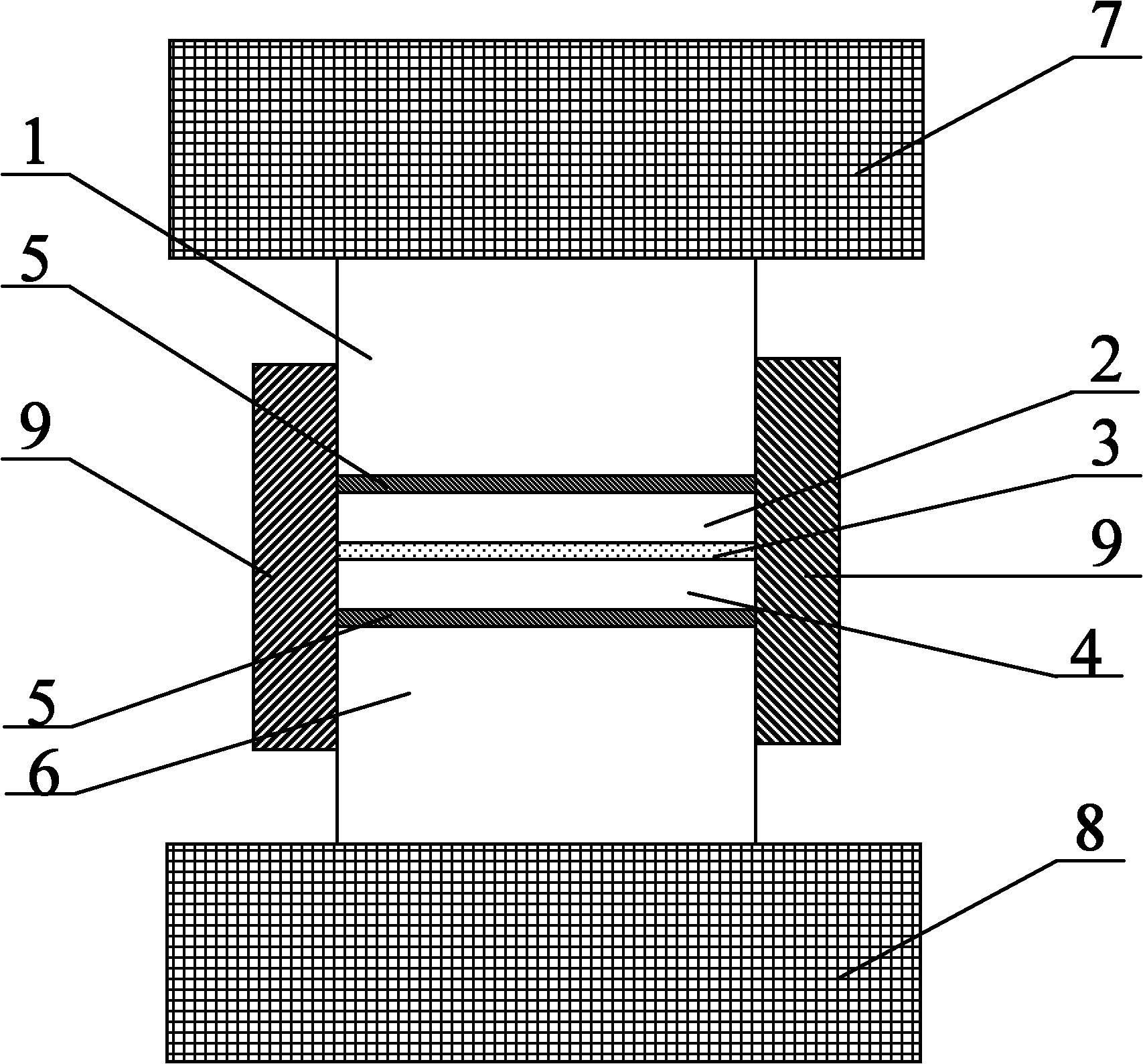 Low-temperature diffusion welding method for magnesium alloy and aluminum alloy