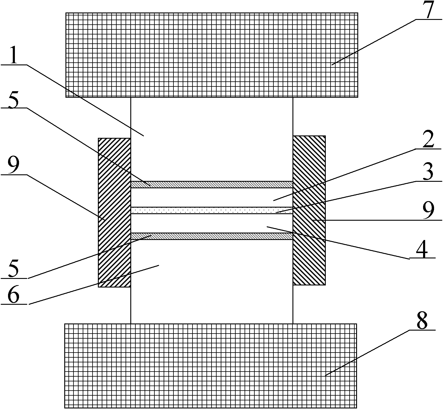 Low-temperature diffusion welding method for magnesium alloy and aluminum alloy