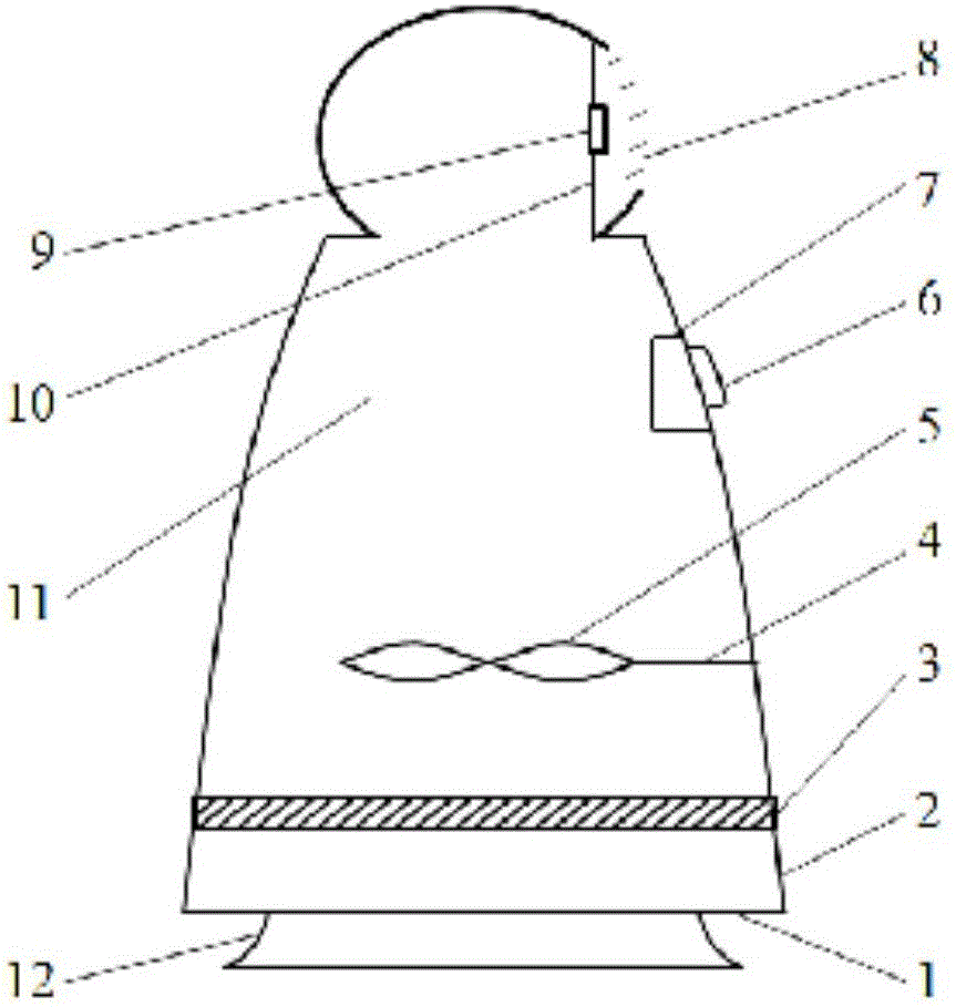 Nanometer water ion air purifier