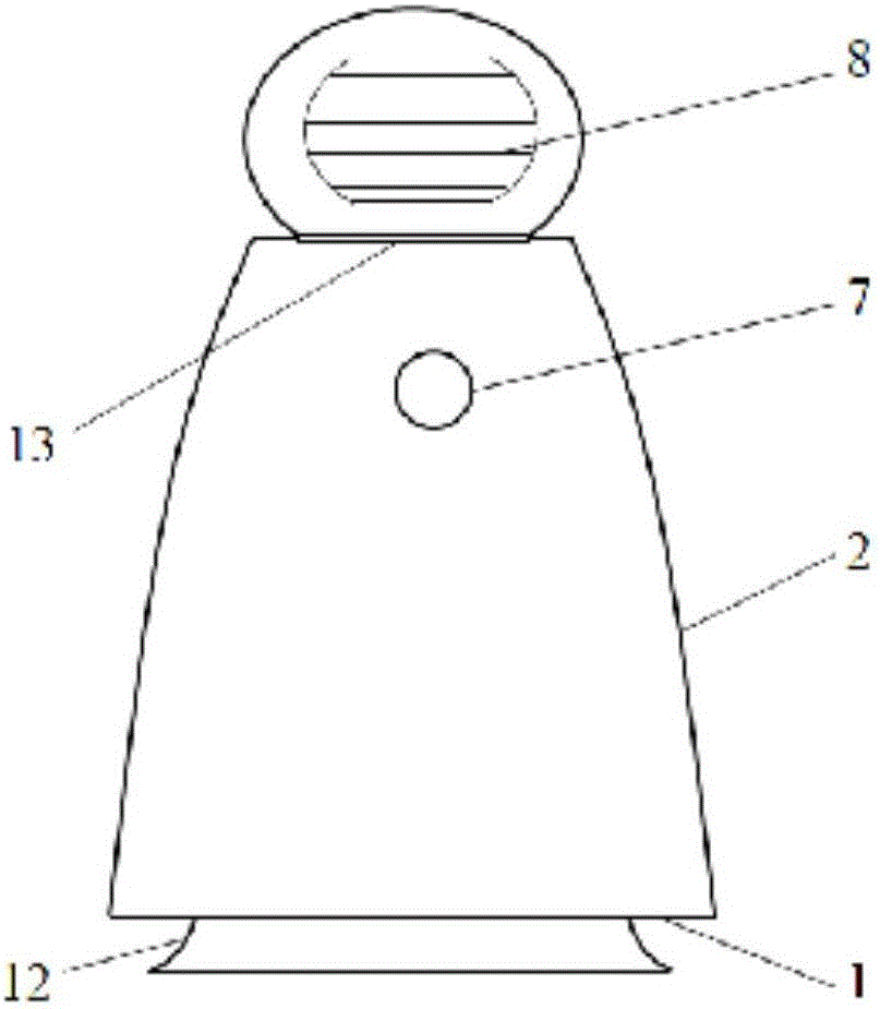 Nanometer water ion air purifier