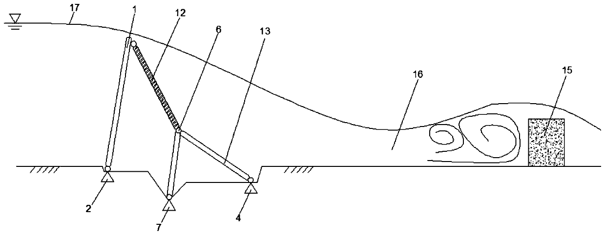 Folding type noise elimination gate