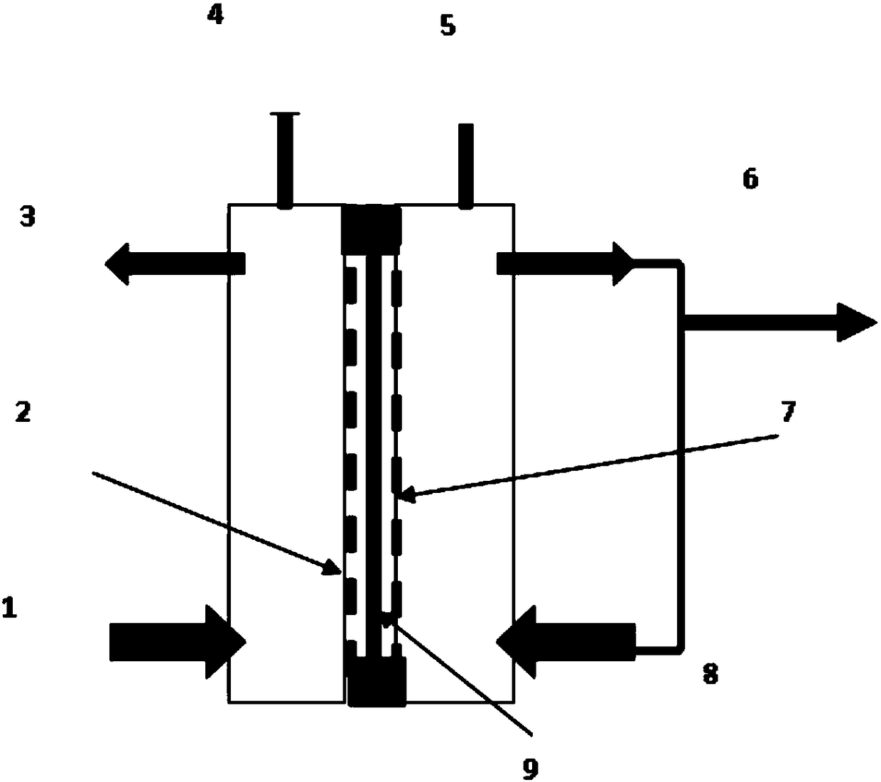 Seawater-electrolyzing chlorine-producing antifouling method