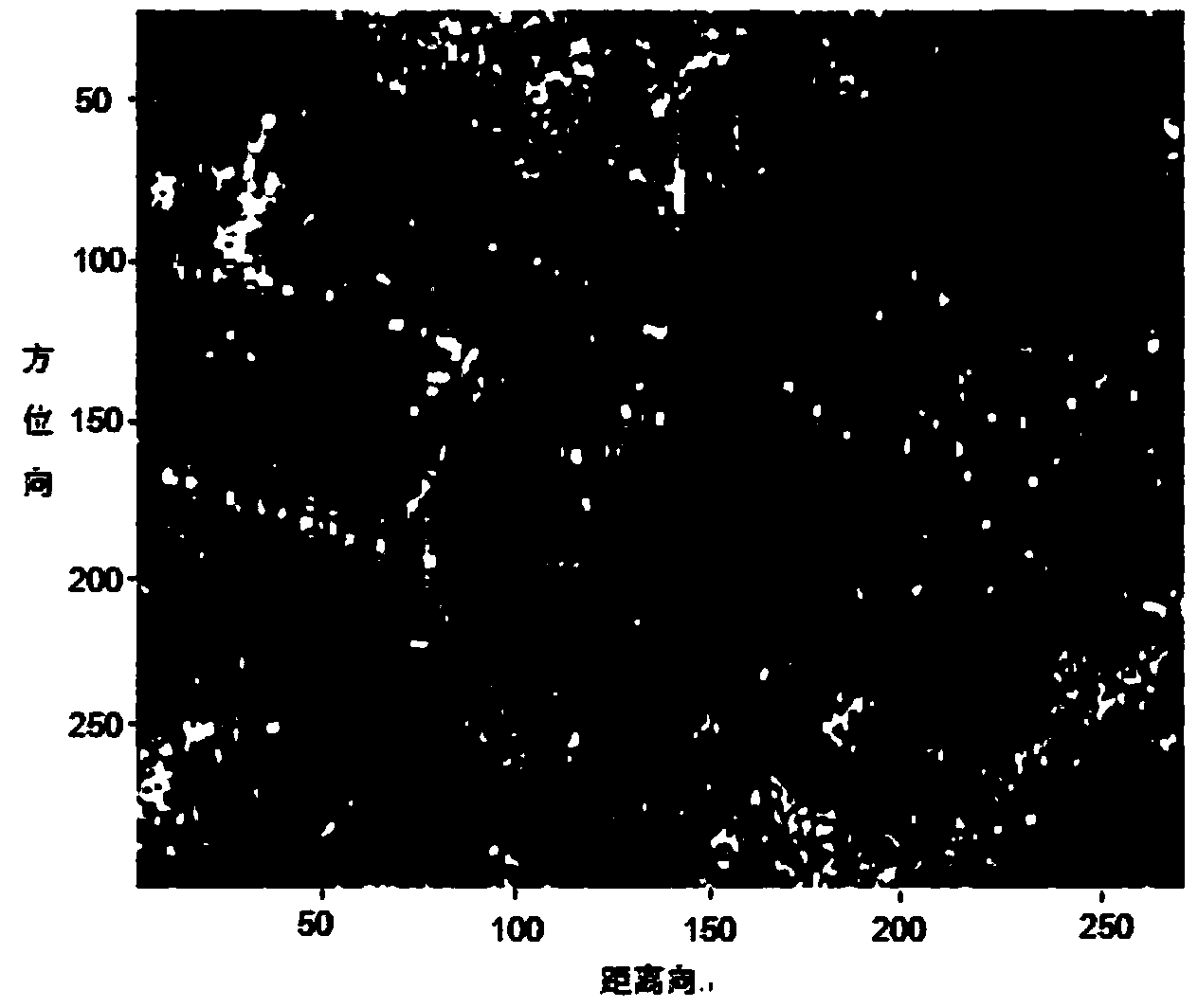 Main and auxiliary SAR image fusion method of distributed satellite SAR system