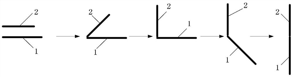 Large-array antenna stacking lift control system and method