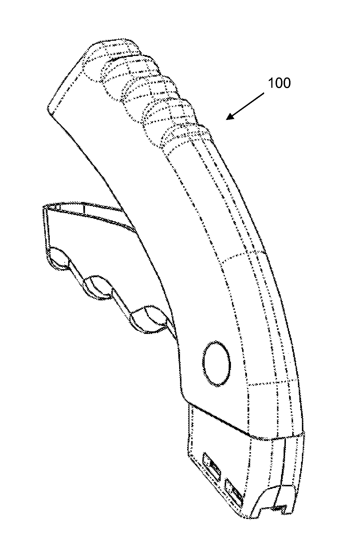 Skin Stapler with Components Protected for Clean Bin Recycling