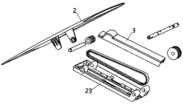 Garbage can uncapping mechanism without touching hands