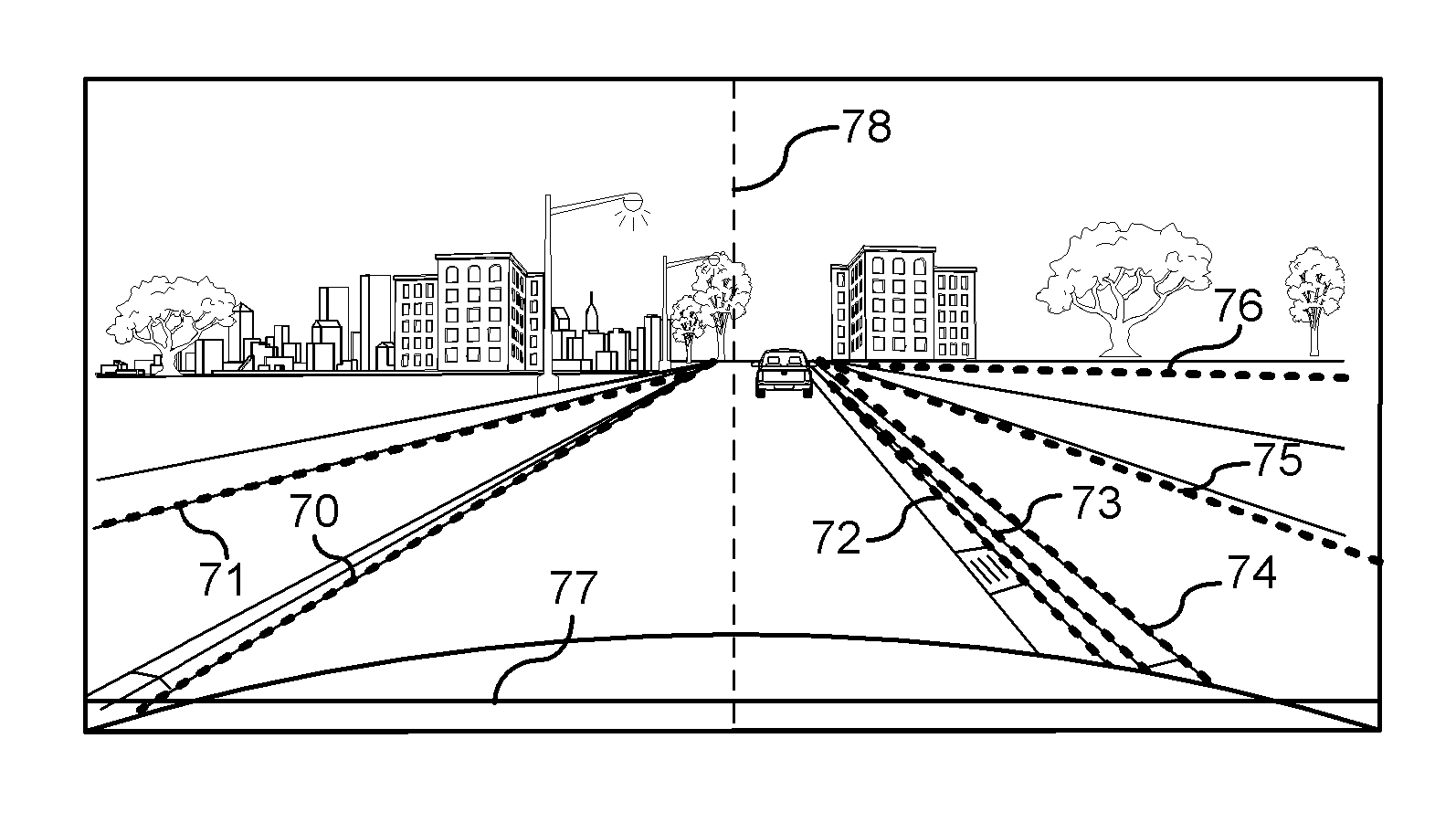 Road structure detection and tracking