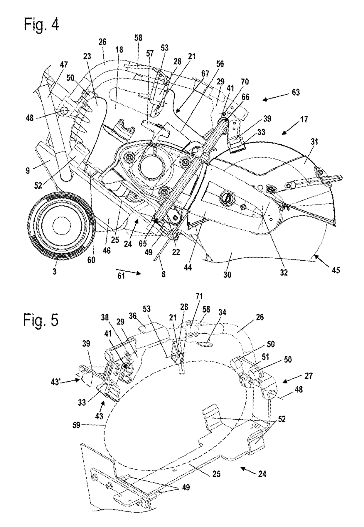 Guide cart and power tool with guide a cart