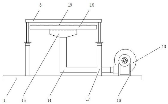 Surface stain removal device used for electronic component pin lead production