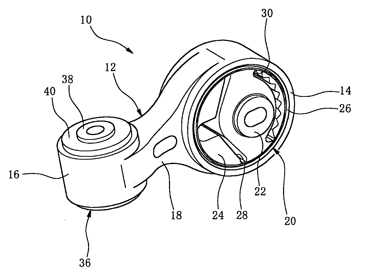 Torque rod and method of producing the same