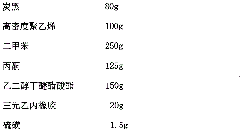 Conductive ink for adjusting power and preparation method and application thereof