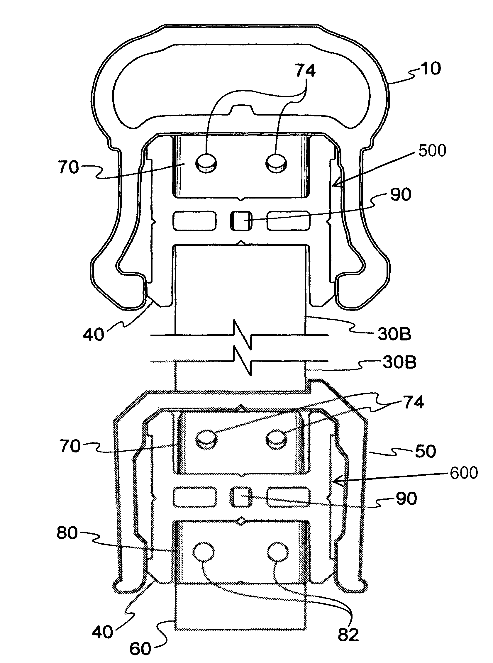 Rail system and method for assembly