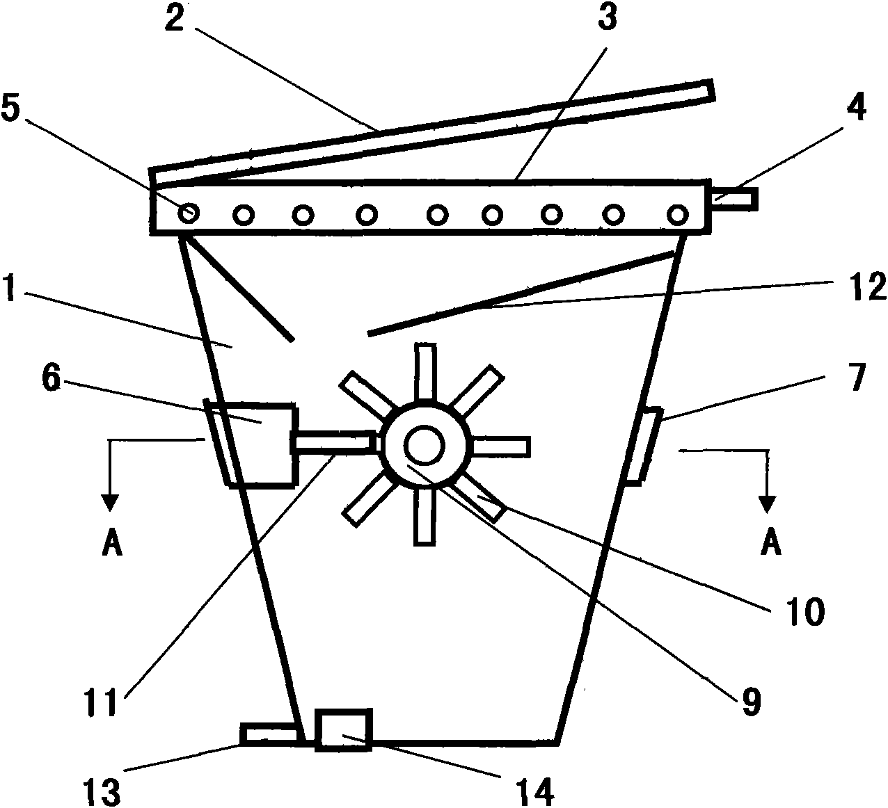 Automatic cleaning toilet pail