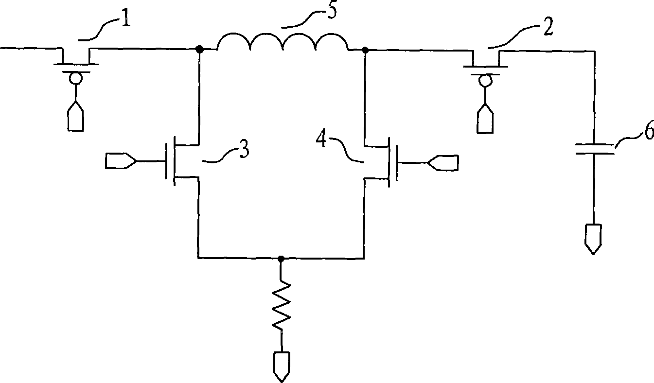 Controlling method and apparatus for four switch step-up step-down DC-DC converter