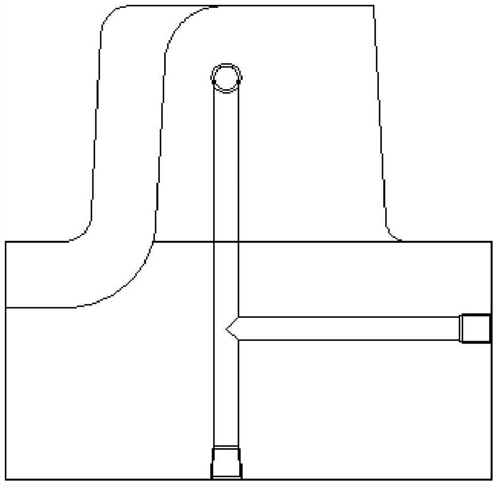 Sprue spreader spiral sufficient cooling structure for die-casting die