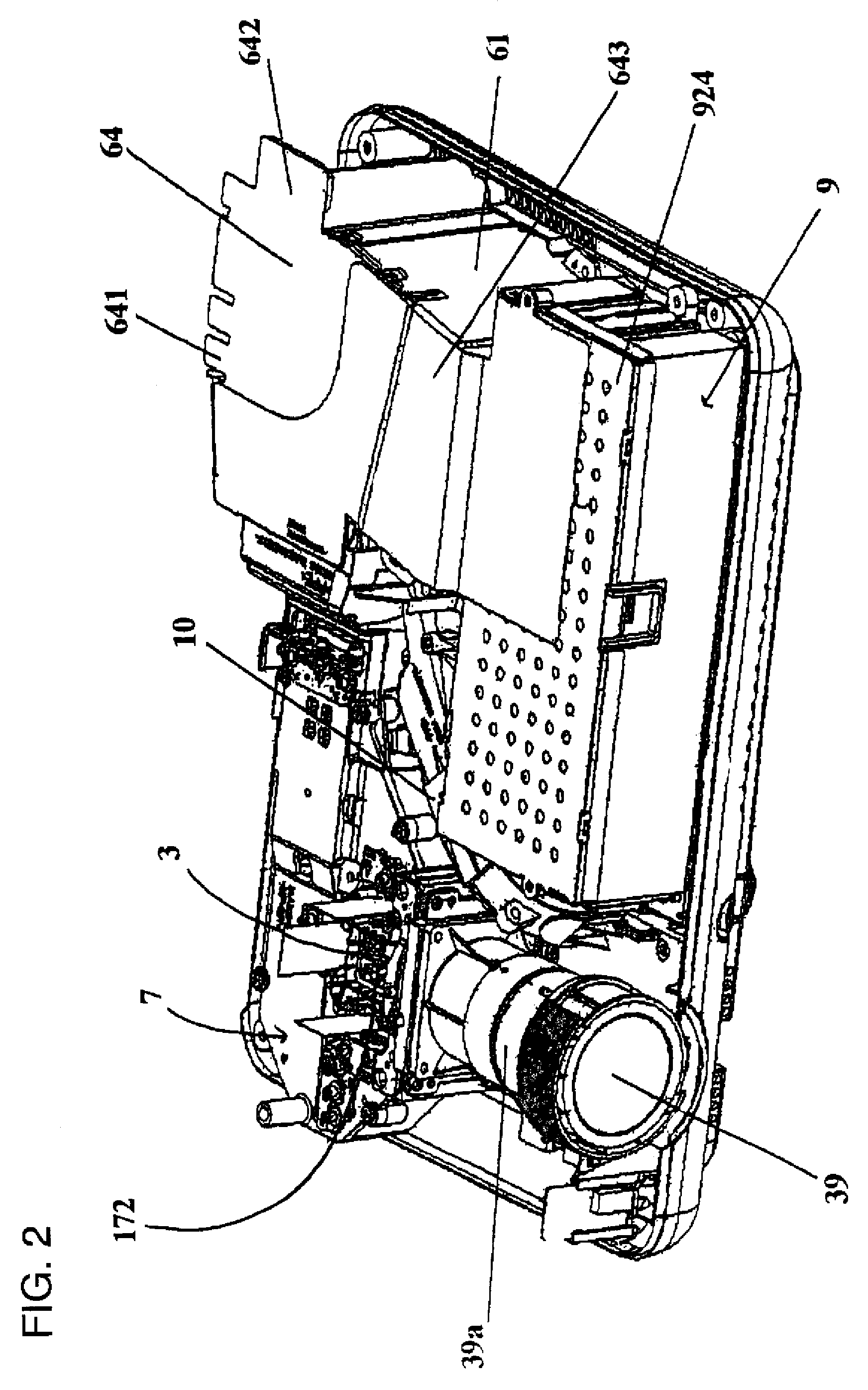 Projector apparatus