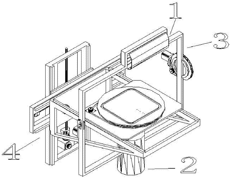 Micro-focus X-ray precise perspective imaging detection equipment