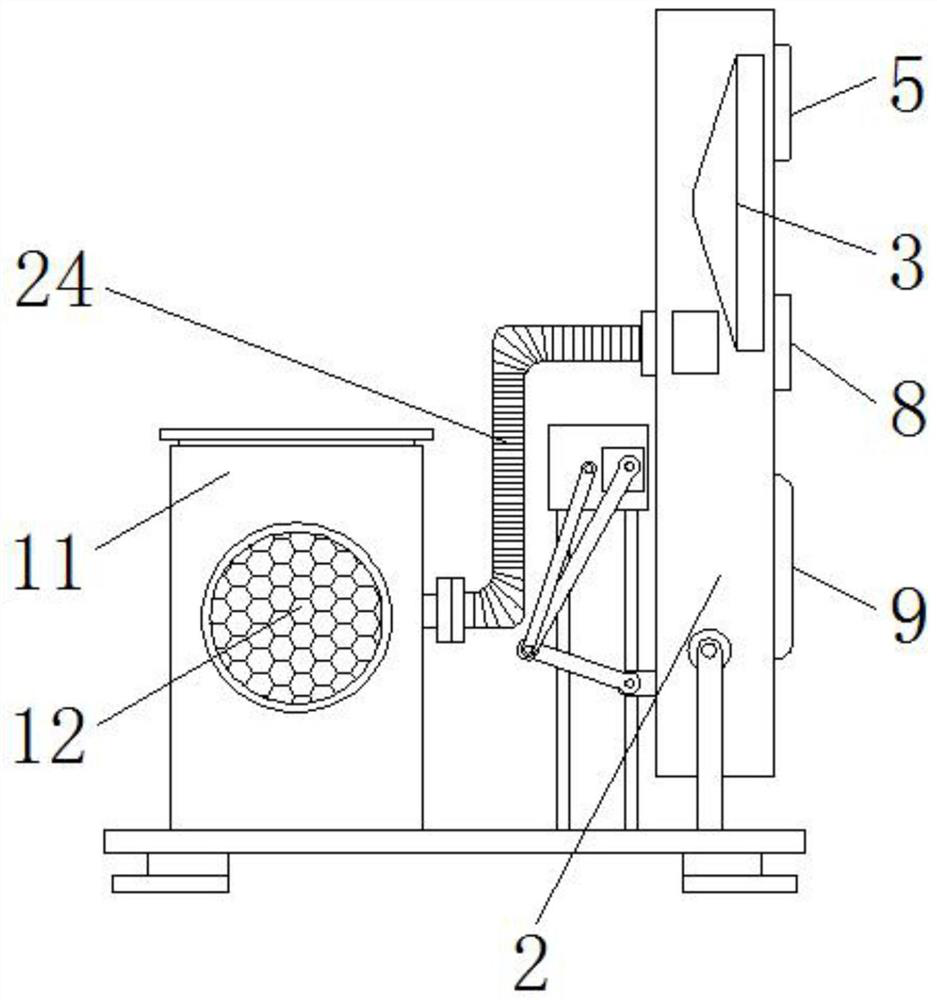 An English translation practice device