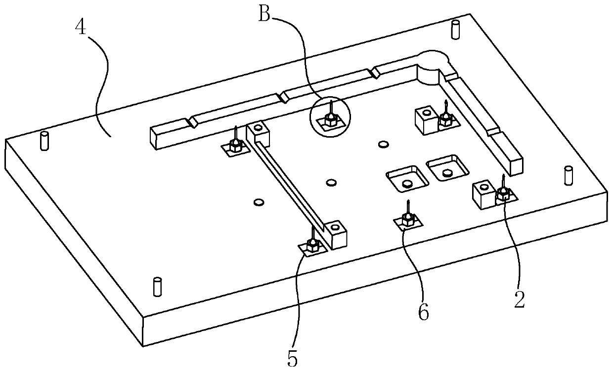 Machine tool processing method and mold for casting the machine tool