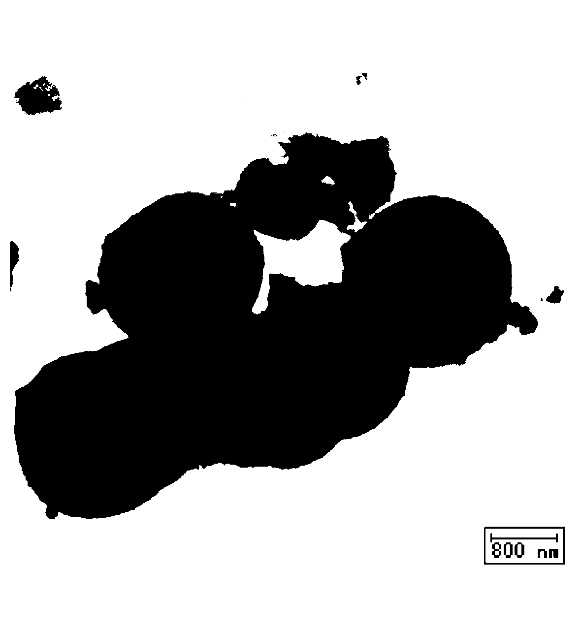 Method for preparing hollow ball of sulfide and oxide of nickel