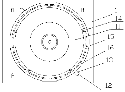 Casting method of turbofan