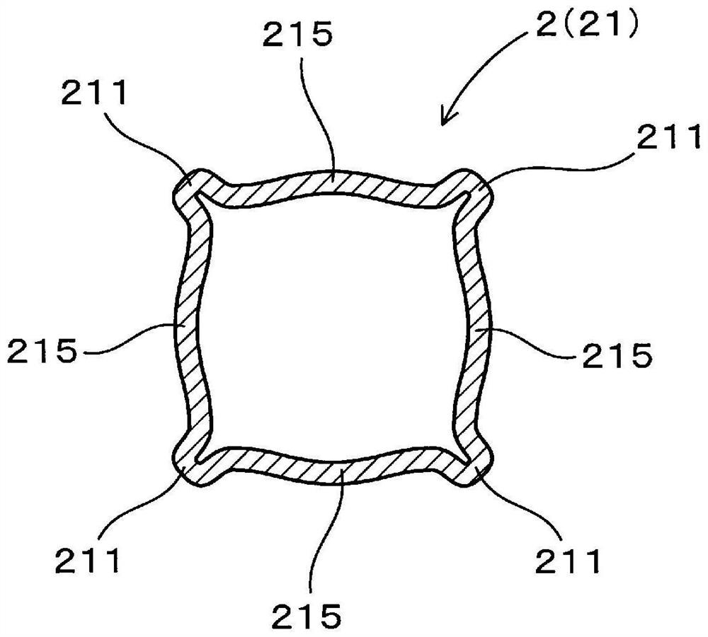 Heat transfer double-layer pipe, inner pipe for heat transfer double-layer pipe and manufacturing method of inner pipe